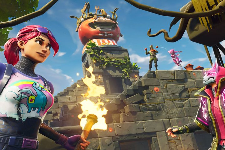Fortnite : Tomato Town détruite et devient Tomato Temple, nouvelle carte au patch 5.30